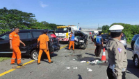 1 Tewas dalam Kecelakaan Beruntun di Tol Palikanci Cirebon - GenPI.co