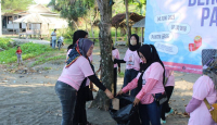 Tingkatkan Kepedulian, Srikandi Ganjar Bersih-bersih Pantai di Cianjur - GenPI.co
