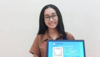 Maba Universitas Airlangga, Devina Patricia Dapat Beasiswa Penuh 8 Semester - GenPI.co
