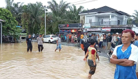 250 Keluarga Terdampak Banjir di Pasaman Barat, Akses Jalan Terputus - GenPI.co