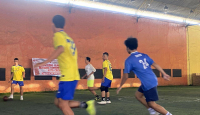 Tingkatkan Kemampuan Milenial, Orang Muda Ganjar Gelar Coaching Clinic Futsal - GenPI.co