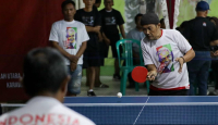 Ajak Warga Hidup Sehat, Ganjar Muda Padjadjaran Gelar Turnamen Tenis Meja - GenPI.co
