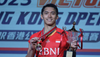Juara Hong Kong Open 2023, Jonatan Christie Singgung Anthony Ginting - GenPI.co