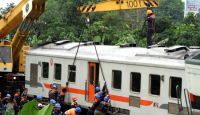 Lokomotif KA Pandalungan yang Anjlok Kelar Dievakusi, Jalur Kereta di Sidoarjo Bisa Dilewati - GenPI.co