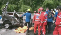 Innalillahi, 9 Orang Meninggal dalam Kecelakaan di Tol Jakarta-Cikampek KM 58 - GenPI.co