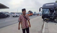 Sopir Bus Ungkap Kronologi Kecelakaan Tol Jakarta-Cikampek: Saya Coba Menghindari ke Kiri - GenPI.co