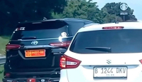 Polisi: Pengendara Arogan di Tol Buang Pelat Palsu Mobil Dinas TNI - GenPI.co