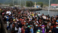 BNPB Larang Korban Erupsi Gunung Ruang Tinggalkan Pengungsian, Ini Alasannya - GenPI.co