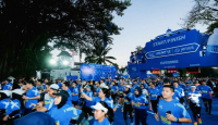Raffi Ahmad hingga Nagita Slavina Berkeringat di Pocari Sweat Run 2024 - GenPI.co