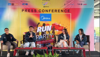 Perdana! Midea Run To Party Kombinasikan Olahraga Lari dengan Konser Musik - GenPI.co