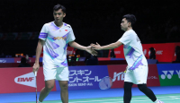 Fikri/Daniel dan Leo/Bagas Gagal ke Final Japan Open 2024, Aryono Miranat Buka Suara - GenPI.co