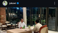 Presiden Jokowi Makan Malam dengan Prabowo hingga 2 Jam Lebih, Bahas Apa? - GenPI.co