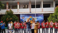 Momen Juara Piala by.U 2024: Telkomsel Bagikan 1.000 Voucher di SMAN 18 Bandung - GenPI.co