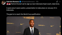 Fabrizio Romano Bocorkan Patrick Kluivert Jadi Pelatih Baru Timnas Indonesia - GenPI.co