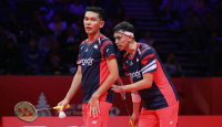 Dikalahkan Tuan Rumah, Fajar/Rian Angkat Koper Lebih Awal di Malaysia Open 2025 - GenPI.co