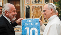 Napoli Rayakan Juara Serie A Italia 2024/25 dengan Bertemu Paus Leo XIV - GenPI.co