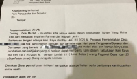 Viral Kades di Bogor Kirim Surat Minta THR ke Pengusaha, Akui Khilaf dan Minta Maaf - GenPI.co