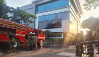 2 Pegawai Terluka dalam Kebakaran Gedung Kementerian, Server Poliklinik Terdampak - GenPI.co