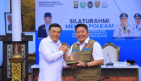 Menko Polkam Temui Tokoh Masyarakat Sumsel, Gubernur Herman Deru Perkuat Sinergi - GenPI.co