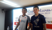 Indonesia Open 2022: Bungkam Malaysia, Fajar/Rian Puji Goh/Nur - GenPI.co