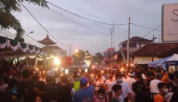 Antusias Warga Tinggi, Pawai Ogoh-ogoh di Denpasar tak Terkendali - GenPI.co Bali