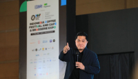 BUMN Solusi Ekosistem Kopi Nasional, Erick Thohir Buka BRI & Pegadaian ICF 2023 - GenPI.co Bali