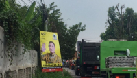 Baliho dan Spanduk Caleg yang Langgar Aturan di Tangerang Bakal Ditertibkan - GenPI.co Banten