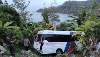 Kecelakaan Bus Travel di Sukabumi Akibatkan 1 Wisatawan Tewas - GenPI.co Jabar