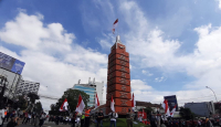 Aksi 3 Menit untuk Indonesia di Bandung Bikin Merinding - GenPI.co Jabar