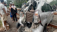Begini Kelanjutan Kasus Kecelakaan Mobil Tertabrak KA Bangunkarta - GenPI.co Jateng