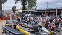 Razia Balap Liar, Polres Boyolali Sita 95 Sepeda Motor - GenPI.co Jateng