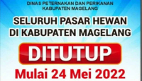 Cegah PMK, Pemkab Magelang Tutup Pasar Hewan Selama 2 Pekan - GenPI.co Jateng