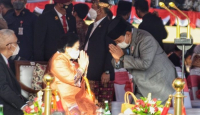 Jokowi, Megawati, dan Prabowo Berkumpul di Akpol, Ada Apa? - GenPI.co Jateng