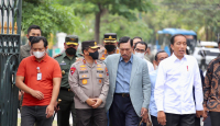 Presiden Jokowi Datangi Mangkunegaran, Cek Lokasi Nikahan Kaesang? - GenPI.co Jateng