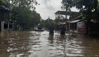 Sungai Bengawan Solo Meluap Bikin Banjir Sukoharjo, Ribuan Warga Ngungsi - GenPI.co Jateng
