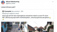 Curhat ke Gibran Soal Parkir di Jalan Kampung, Warganet: Malah Pasang Kanopi Pripun Mas? - GenPI.co Jateng