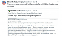 Heboh! Gibran Semprot Admin Twitter Pemkot Solo Gegara Jawab Keluhan Warga Ini - GenPI.co Jateng