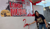 Bulan Bung Karno, Vita Ervina PDIP Gelorakan Semangat Perjuangan Lewat Lomba Mural - GenPI.co Jateng