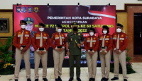 Satpol PP Surabaya Tampil Berbeda, Punya Tugas Baru - GenPI.co Jatim