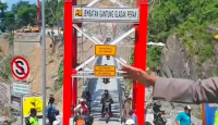 Antrean Panjang, Jembatan Gladak Perak Lumajang Macet - GenPI.co Jatim