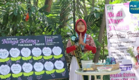 Gadis Cilik Asal Surabaya ini Kreasikan Bunga Telang jadi Nasi dan Tumpeng - GenPI.co Jatim
