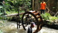 Komunitas Kaliku Malang Manfaatkan Sungai Jadi Pembangkit Listrik - GenPI.co Jatim