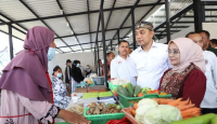 Gokil! Pasar Penjaringansari Surabaya Dilengkapi Lapangan Basket - GenPI.co Jatim