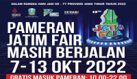 Pengumuman, Pameran Jatim Fair 2022 Tetap Berlangsung - GenPI.co Jatim