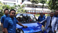 Ubaya Luncurkan Mobil Listrik CEVI C1, Berikut Spesifikasinya - GenPI.co Jatim