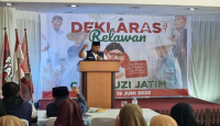 Ratusan Relawan Dukung Achmad Fauzi di Pilgub Jatim 2024, Tegas dan Visioner - GenPI.co Jatim