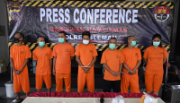 Buat Kejahatan, 1 Perempuan dan 7 Pria Ditangkap Polisi Sleman - GenPI.co Jogja