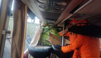 Kecelakaan di Bantul, Kernet Bus Tewas Setelah Terjepit Bak Truk - GenPI.co Jogja