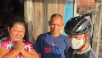 Giring Sepeda, Wali Kota Lebaran ke Rumah Warga Tepian Kapuas - GenPI.co Kalbar