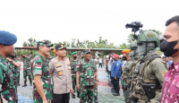 Kunjungan Wakil Presiden di Kalbar Diamankan Ribuan Personel TNI-Polri - GenPI.co Kalbar